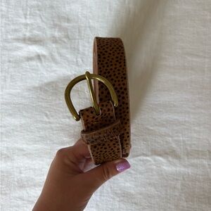 Madewell Spotted Belt